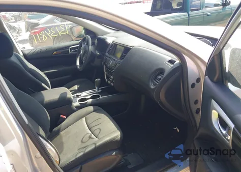 2017 Nissan Pathfinder S from USA, damaged, VIN 5N1DR2MMXHC629013